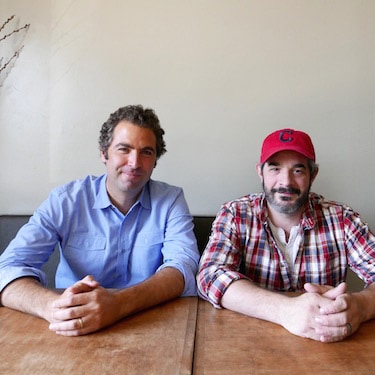 Founder & Co-Owner Josh Loeb with Chef/Partner Jeremy Fox