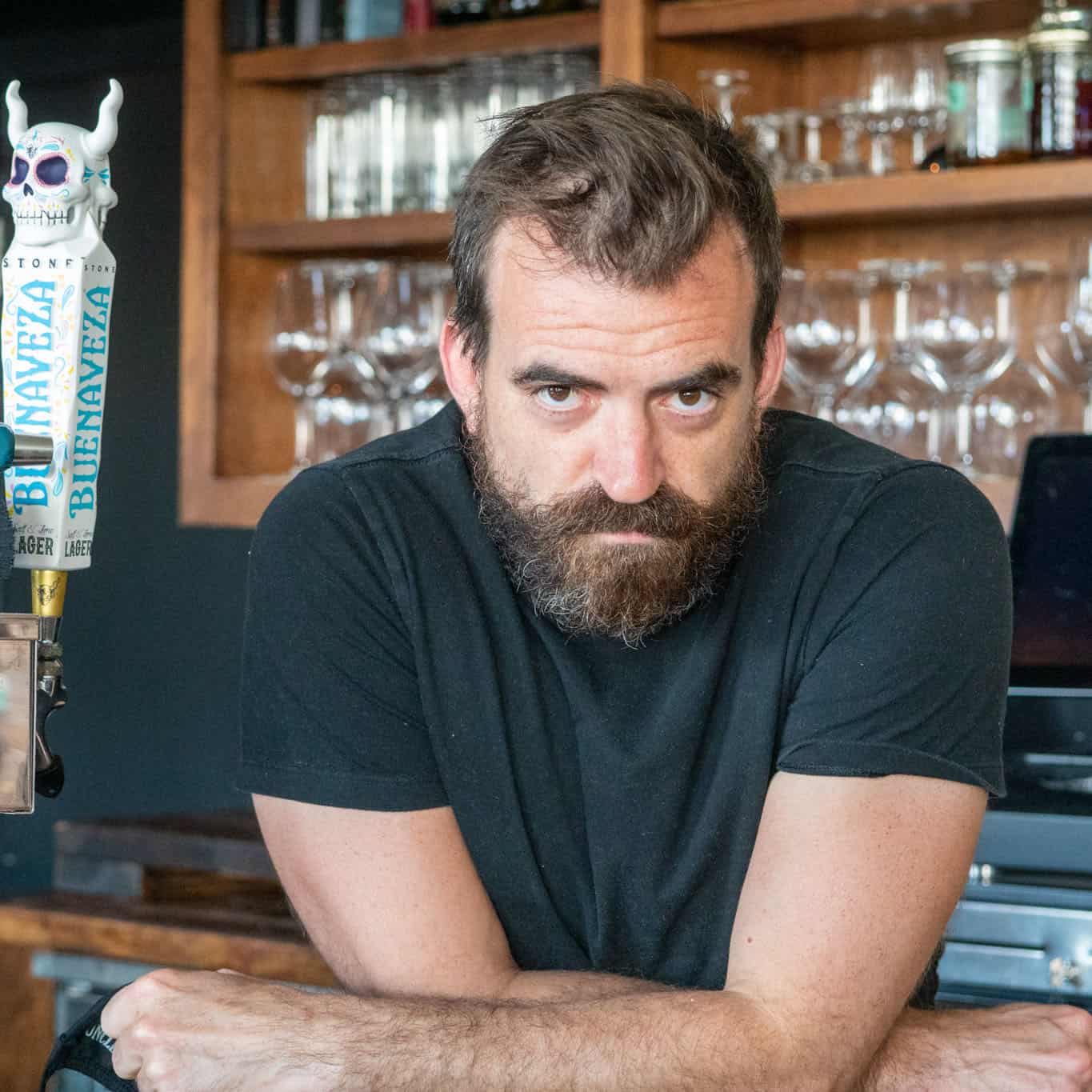 Bar Manager Justin Dicken